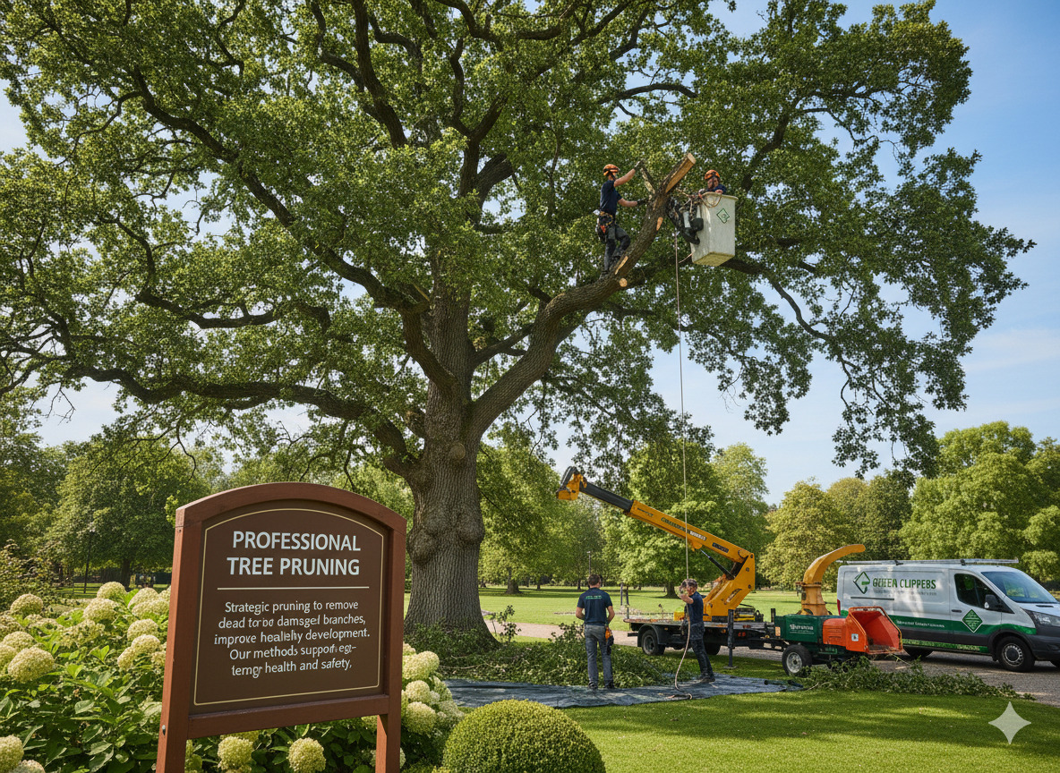 Professional tree pruning service